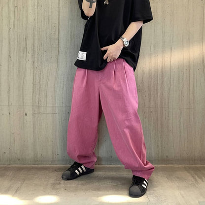 ウォッシュドタックワイドパンツ K0833