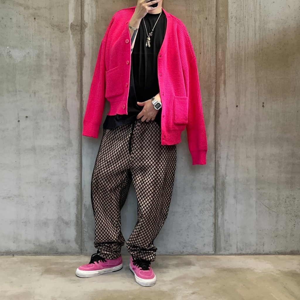 ワイドシルエットリブカーディガン K0824