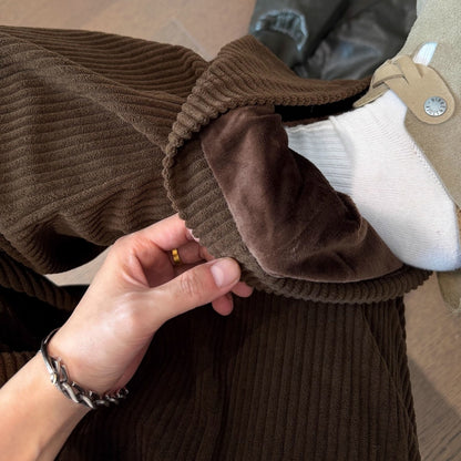 コーデュロイダブルレイヤーイージーパンツ K0787